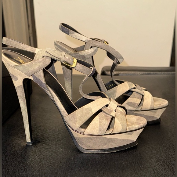 YSL Tribute Sandals (Preloved) - Picture 8 of 14